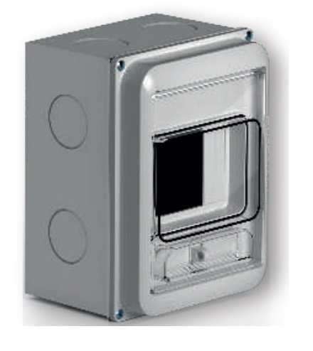 CAJA P/PILAR IP 65 4 POLOS GEN ROD 045504